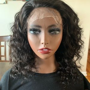 12inch Loose Deep 5x5 transparent lace Wig